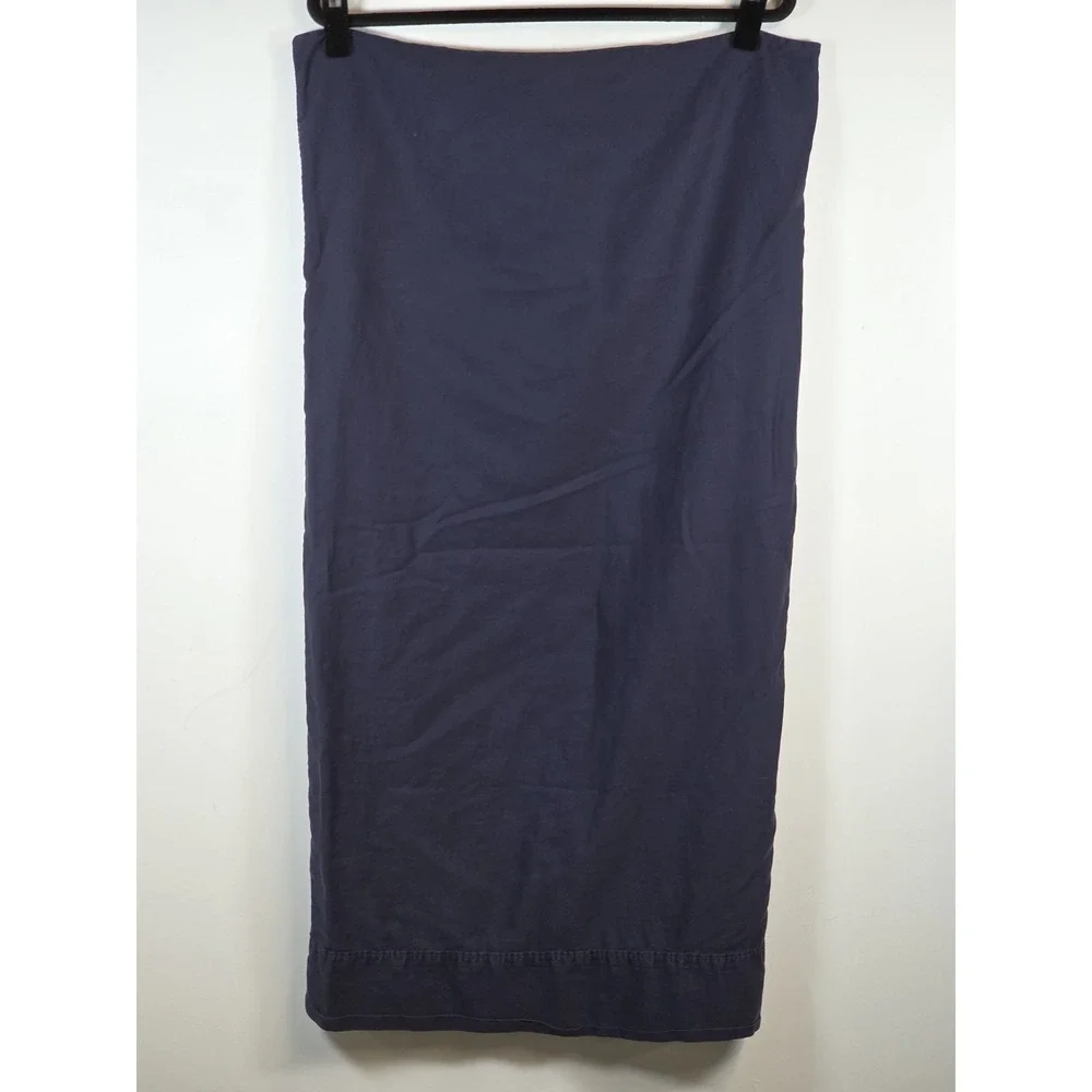 Lauren Ralph Lauren Pillowcases 2x King Navy Blue 100% Cotton Bedding Luxury Set